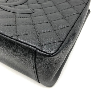 【中古品】【レディース】 CHANEL シャネル GST チェーントートバッグ A50995 マトラッセ ココマーク キャビアスキンワンショルダーバッグ カバン 180-241204-hi-04-tag カラー：ブラック 万代Net店