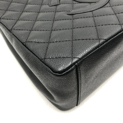 【中古品】【レディース】 CHANEL シャネル GST チェーントートバッグ A50995 マトラッセ ココマーク キャビアスキンワンショルダーバッグ カバン 180-241204-hi-04-tag カラー：ブラック 万代Net店