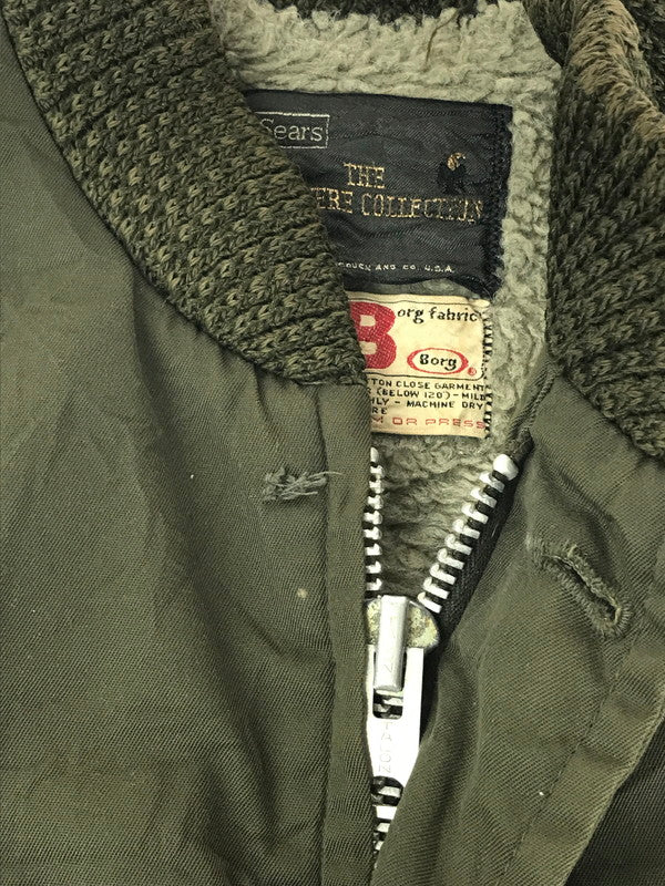 【現状渡し品】【メンズ】  SEARS シアーズ 60～70's VINTAGE ブルゾン TALON ZIP 60～70年代 ヴィンテージ アウター トップス 146-241205-yk-13-tag サイズ：表記なし カラー：カーキ 万代Net店