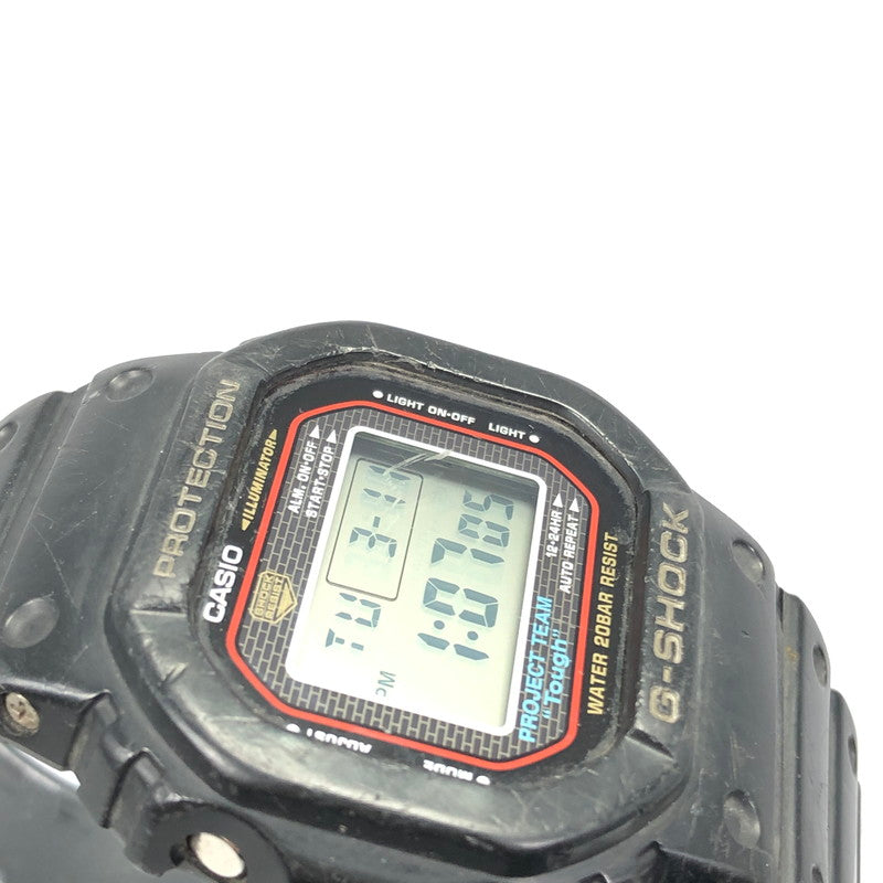 【現状渡し品】【メンズ】 CASIO カシオ G-SHOCK DW-5030 3421 ジーショック 30周年記念モデル タフソーラー 腕時計 196-250311-yk-14-tag カラー：ブラック 万代Net店