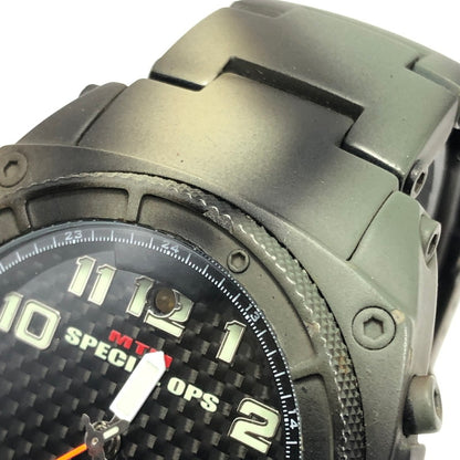 【中古品】【メンズ】  MTM エムティーエム  SPECIAL OPS CAMOUFLAGE HAWK NVL0703201 スペックオプス スペシャルオプス カモフラージュホーク クォーツ 腕時計 197-241225-hi-35-tag サイズ：42mm カラー：カモフラージュ 万代Net店