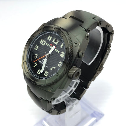 【中古品】【メンズ】  MTM エムティーエム  SPECIAL OPS CAMOUFLAGE HAWK NVL0703201 スペックオプス スペシャルオプス カモフラージュホーク クォーツ 腕時計 197-241225-hi-35-tag サイズ：42mm カラー：カモフラージュ 万代Net店