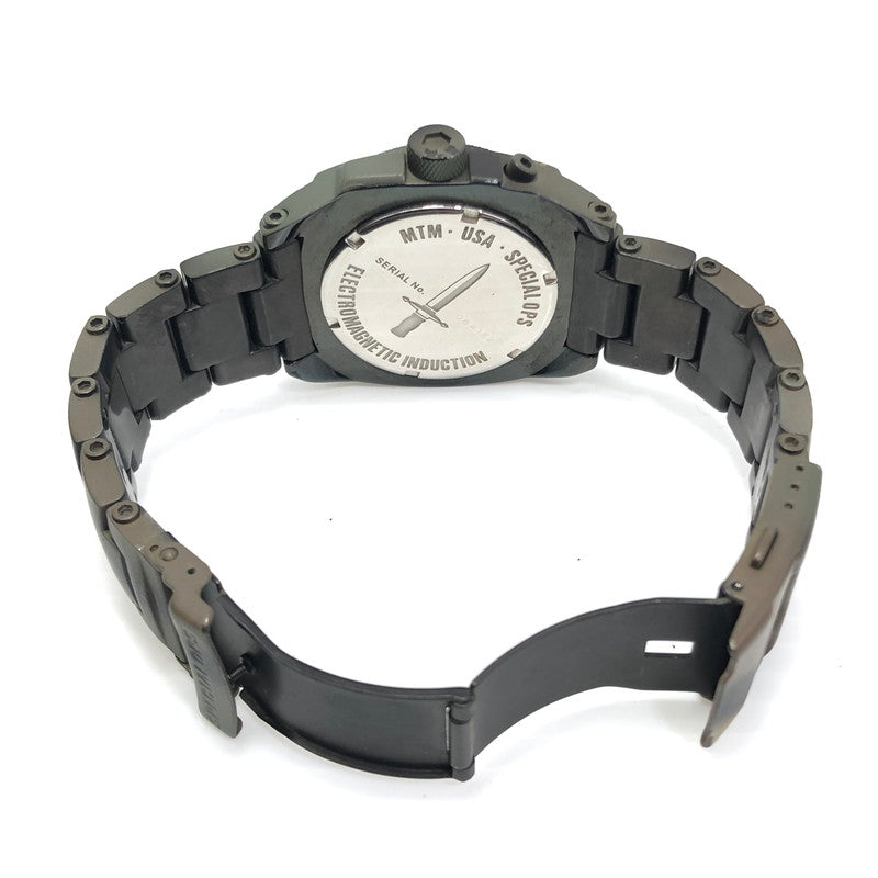 【中古品】【メンズ】  MTM エムティーエム  SPECIAL OPS CAMOUFLAGE HAWK NVL0703201 スペックオプス スペシャルオプス カモフラージュホーク クォーツ 腕時計 197-241225-hi-35-tag サイズ：42mm カラー：カモフラージュ 万代Net店