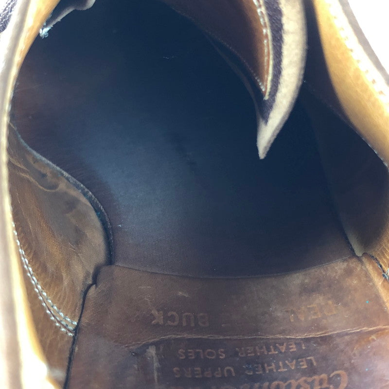 【現状渡し品】【メンズ】 OLD CHURCH’S オールドチャーチ80’s REAL CAPE BUCK リアルケープバック 80年代 旧チャーチ ラスト84 シューズ 靴 165-241215-hi-24-tag サイズ：60F カラー：ブラウン 万代Net店