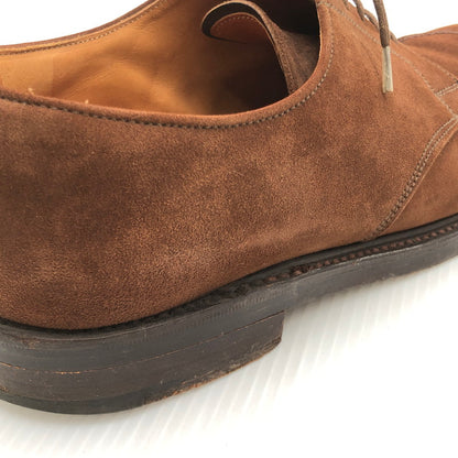 【中古品】【メンズ】 USED SUEDE DRESS SHOES 古着 スウェード ドレスシューズ 靴 ENGLAND製 165-241215-hi-30-tag サイズ：6 カラー：ブラウン 万代Net店