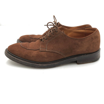 【中古品】【メンズ】 USED SUEDE DRESS SHOES 古着 スウェード ドレスシューズ 靴 ENGLAND製 165-241215-hi-30-tag サイズ：6 カラー：ブラウン 万代Net店