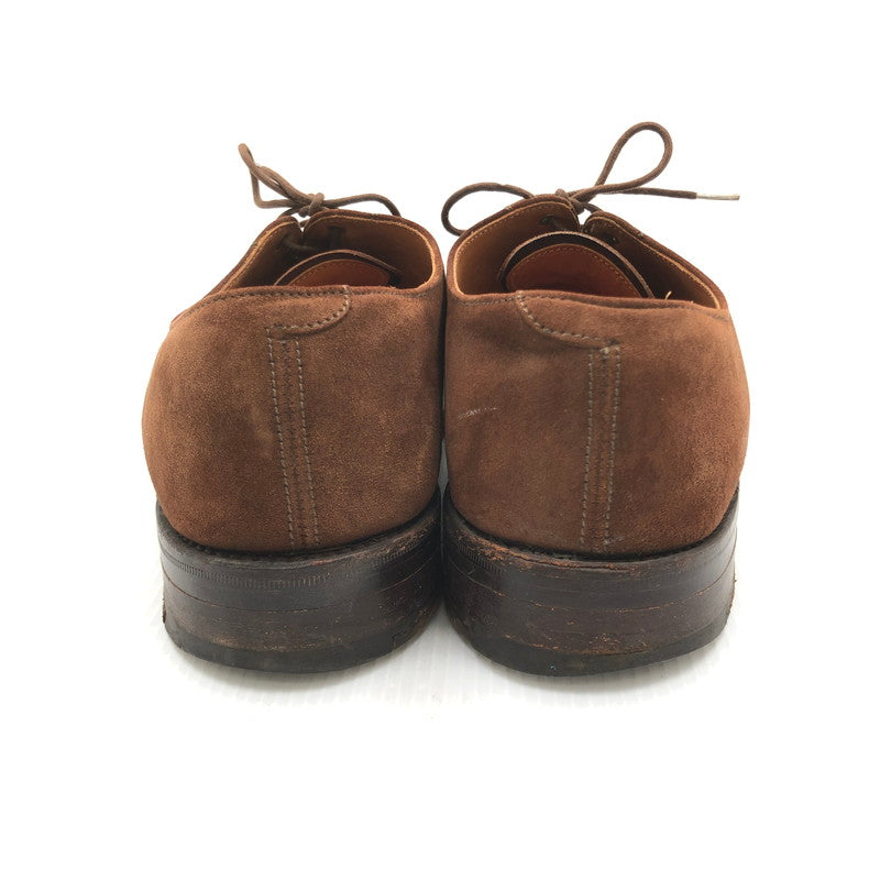 【中古品】【メンズ】 USED SUEDE DRESS SHOES 古着 スウェード ドレスシューズ 靴 ENGLAND製 165-241215-hi-30-tag サイズ：6 カラー：ブラウン 万代Net店
