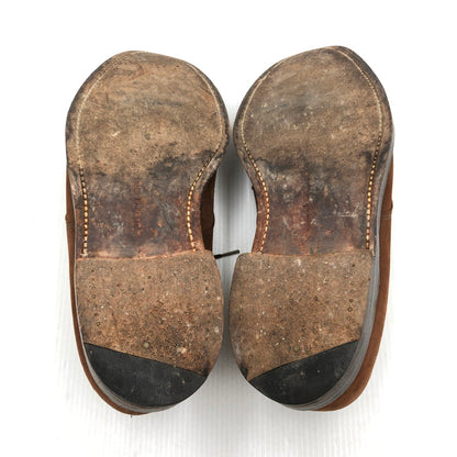 【中古品】【メンズ】 USED SUEDE DRESS SHOES 古着 スウェード ドレスシューズ 靴 ENGLAND製 165-241215-hi-30-tag サイズ：6 カラー：ブラウン 万代Net店