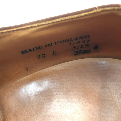 【中古品】【メンズ】 USED SUEDE DRESS SHOES 古着 スウェード ドレスシューズ 靴 ENGLAND製 165-241215-hi-30-tag サイズ：6 カラー：ブラウン 万代Net店