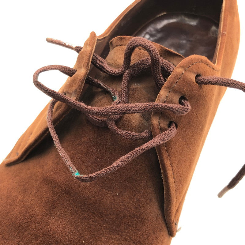 【現状渡し品】【メンズ】 CHURCH'S チャーチ × BEAMS ビームス コラボ REAL CAPE BUCK RYDER リアルケープバック ライダー シューズ 靴 165-241215-hi-27-tag サイズ：55F カラー：ブラウン 万代Net店