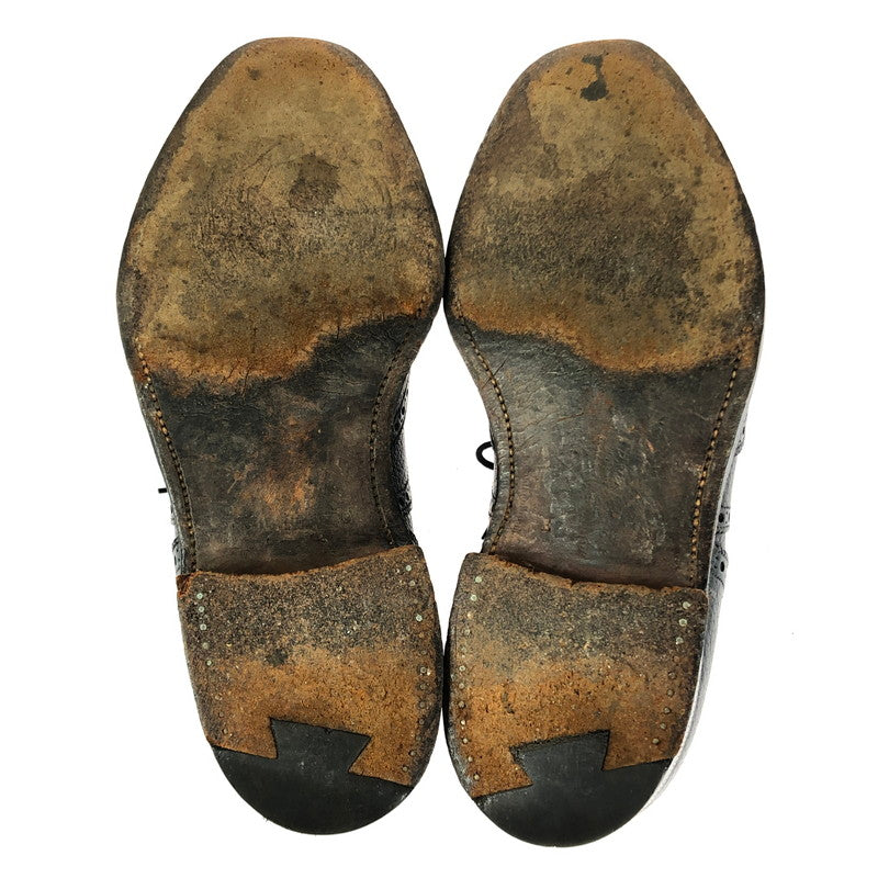 【中古品】【メンズ】 OLD CHURCH’S オールドチャーチ 80's RANCH OXHIDE ランチオックスハイド 80年代 旧チャーチ ラスト149 シューズ 靴 165-241215-hi-22-tag サイズ：60F カラー：ブラック 万代Net店