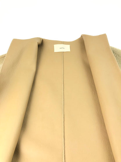 【中古品】【レディース】 TODAYFUL トゥデイフル COLLARLESS BOA COAT 12020006 カラーレスボアコート アウター 168-250111-mo-19-tag サイズ：38 カラー：ベージュ 万代Net店