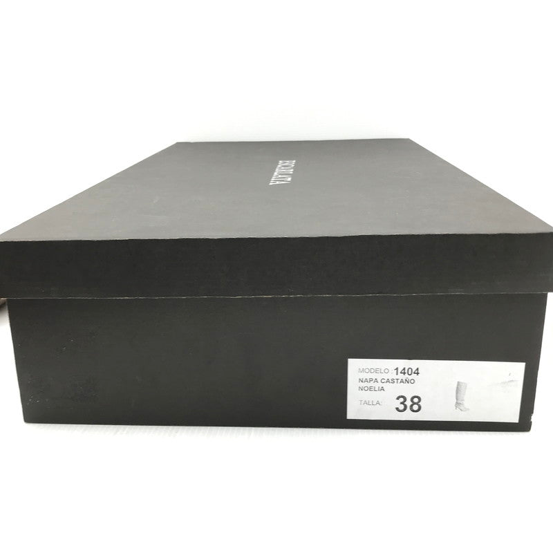 【中古品】【メンズ】 ESCARLATA エスカラータ LONG BOOTS 20-093-210-0005-4-0 ロングブーツ 靴 167-250115-hi-08-tag サイズ：38 カラー：ブラウン 万代Net店