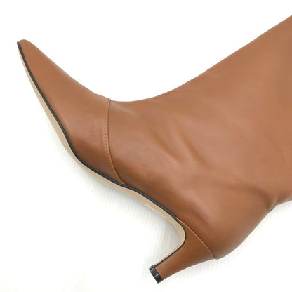 【中古品】【メンズ】 ESCARLATA エスカラータ LONG BOOTS 20-093-210-0005-4-0 ロングブーツ 靴 167-250115-hi-08-tag サイズ：38 カラー：ブラウン 万代Net店