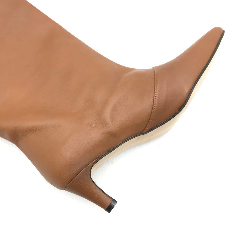 【中古品】【メンズ】 ESCARLATA エスカラータ LONG BOOTS 20-093-210-0005-4-0 ロングブーツ 靴 167-250115-hi-08-tag サイズ：38 カラー：ブラウン 万代Net店