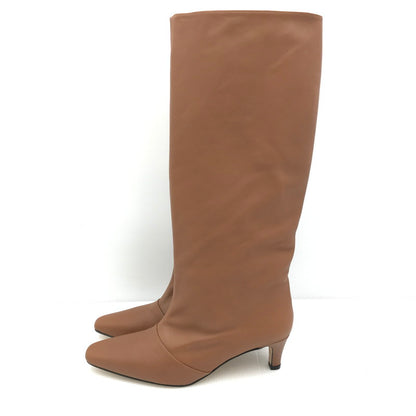 【中古品】【メンズ】 ESCARLATA エスカラータ LONG BOOTS 20-093-210-0005-4-0 ロングブーツ 靴 167-250115-hi-08-tag サイズ：38 カラー：ブラウン 万代Net店