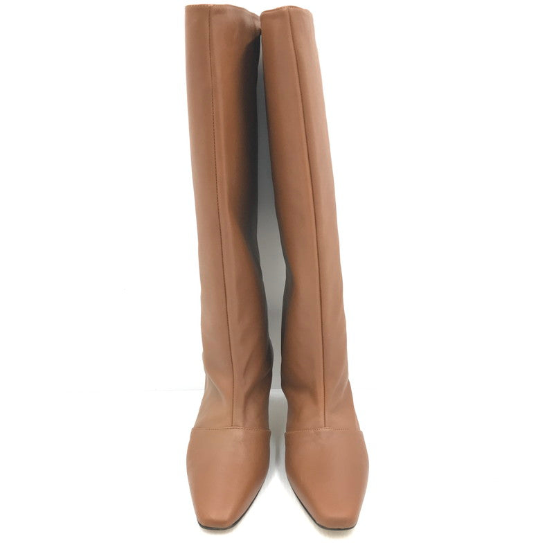 【中古品】【メンズ】 ESCARLATA エスカラータ LONG BOOTS 20-093-210-0005-4-0 ロングブーツ 靴 167-250115-hi-08-tag サイズ：38 カラー：ブラウン 万代Net店