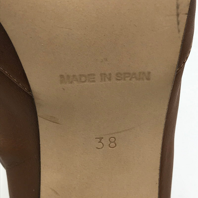 【中古品】【メンズ】 ESCARLATA エスカラータ LONG BOOTS 20-093-210-0005-4-0 ロングブーツ 靴 167-250115-hi-08-tag サイズ：38 カラー：ブラウン 万代Net店