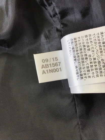 【中古品】【メンズ】 adidas アディダス × NIGO 二ゴー コラボ 15AW HOODED LEATHER JACKET AB1567 フーデッド レザージャケット ライトアウター 142-241215-hi-12-tag サイズ：M カラー：ブラック 万代Net店