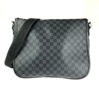 【現状渡し品】【メンズ】 LOUIS VUITTON ルイ・ヴィトン ダニエルGM N58033 メッセンジャーバッグ ショルダーバッグ カバン 179-241204-hi-10-tag カラー：ダミエ・グラフィット 万代Net店