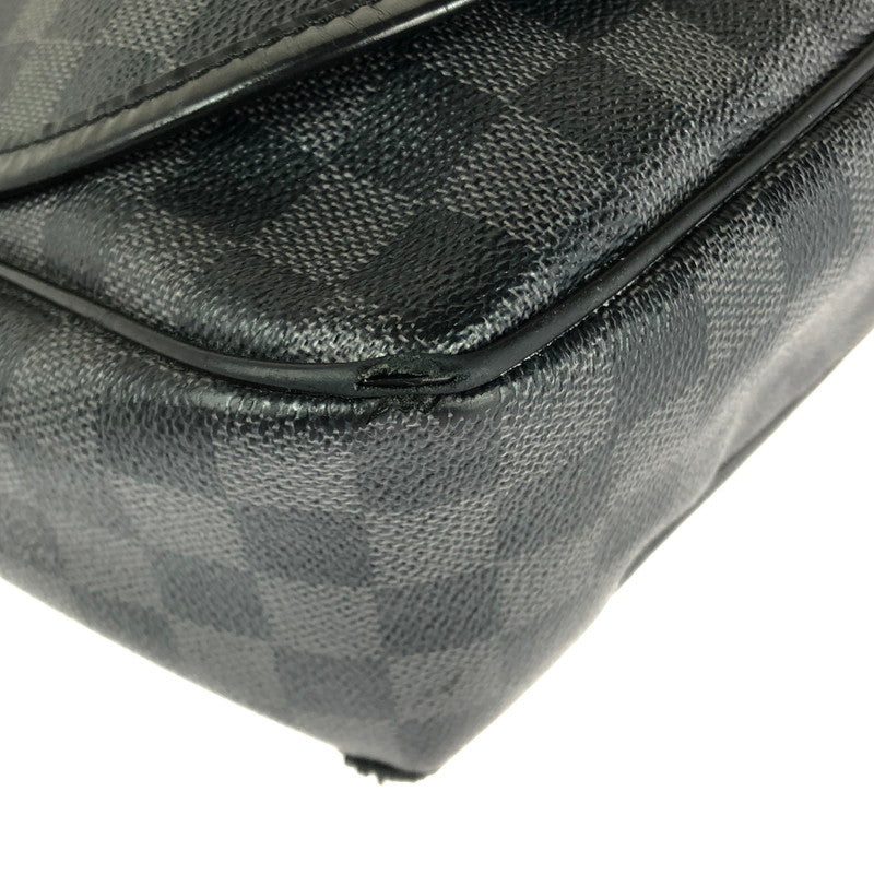 【現状渡し品】【メンズ】 LOUIS VUITTON ルイ・ヴィトン ダニエルGM N58033 メッセンジャーバッグ ショルダーバッグ カバン 179-241204-hi-10-tag カラー：ダミエ・グラフィット 万代Net店