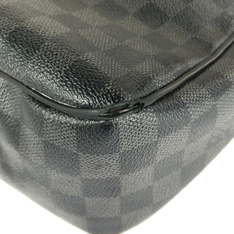 【現状渡し品】【メンズ】 LOUIS VUITTON ルイ・ヴィトン ダニエルGM N58033 メッセンジャーバッグ ショルダーバッグ カバン 179-241204-hi-10-tag カラー：ダミエ・グラフィット 万代Net店