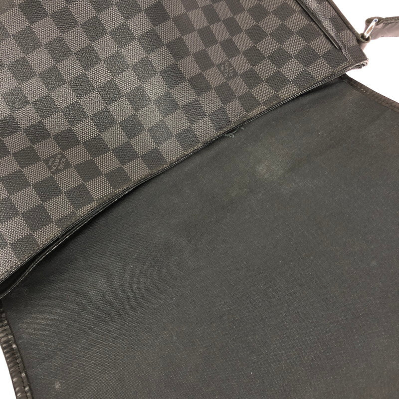 【現状渡し品】【メンズ】 LOUIS VUITTON ルイ・ヴィトン ダニエルGM N58033 メッセンジャーバッグ ショルダーバッグ カバン 179-241204-hi-10-tag カラー：ダミエ・グラフィット 万代Net店