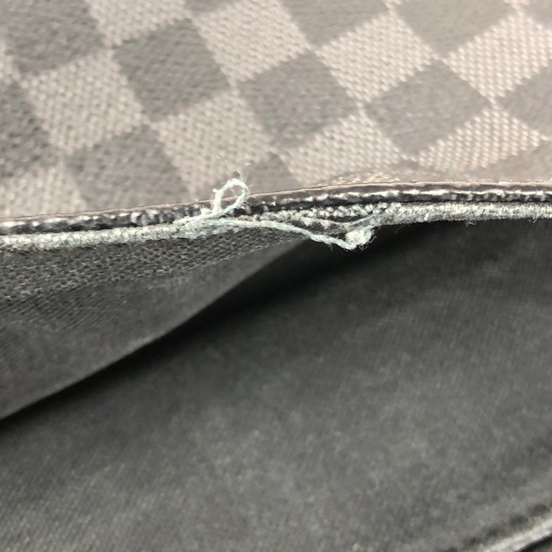 【現状渡し品】【メンズ】 LOUIS VUITTON ルイ・ヴィトン ダニエルGM N58033 メッセンジャーバッグ ショルダーバッグ カバン 179-241204-hi-10-tag カラー：ダミエ・グラフィット 万代Net店