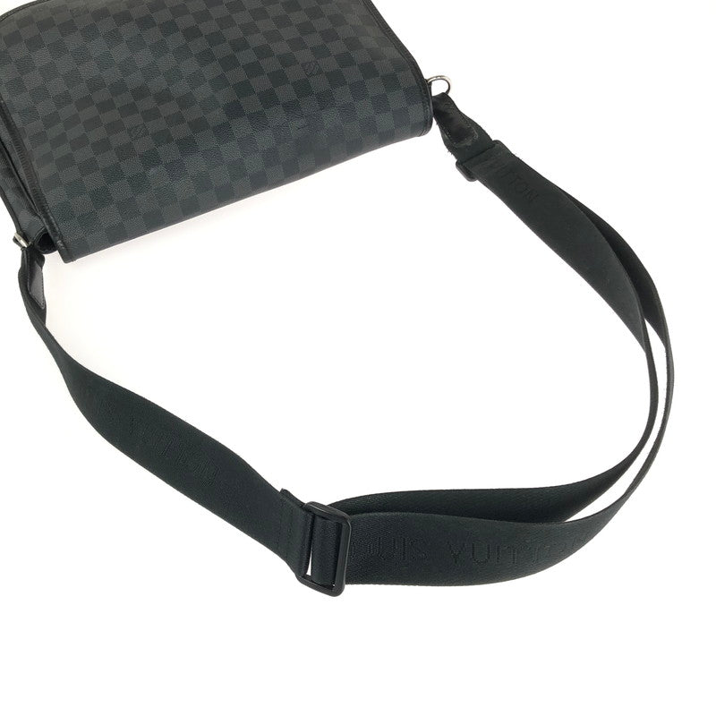 【現状渡し品】【メンズ】 LOUIS VUITTON ルイ・ヴィトン ダニエルGM N58033 メッセンジャーバッグ ショルダーバッグ カバン 179-241204-hi-10-tag カラー：ダミエ・グラフィット 万代Net店