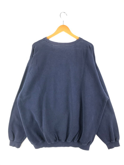 【中古品】【メンズ】 HARD ROCK CAFE ハード ロック カフェ LOGO CREWNECK SWEATSHIRT 前V ロゴクルーネック スウェット トップス トレーナー 146-250121-yk-10-tag サイズ：XXL カラー：ネイビー 万代Net店