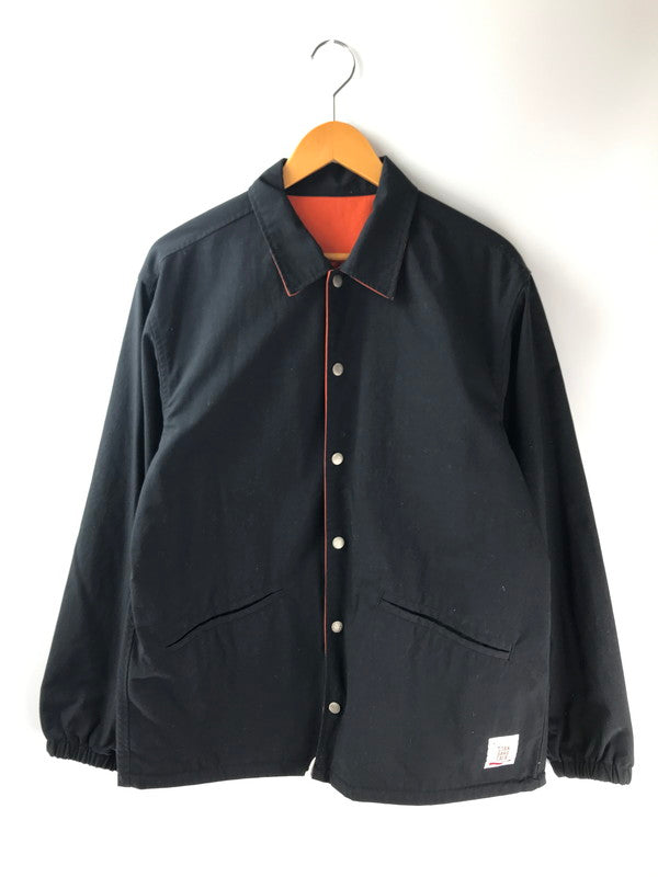 STANDARD CALIFORNIA スタンダードカリフォルニア リバーシブル コーチジャケット ライトアウター トップス 140-241218-yk-09-tag カラー：ブラック/オレンジ 万代Net店