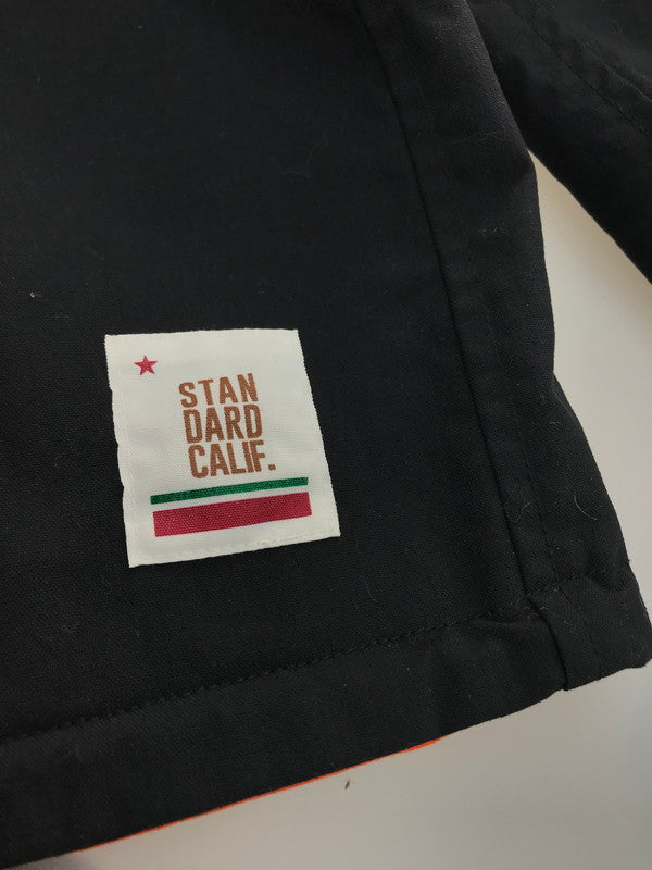 STANDARD CALIFORNIA スタンダードカリフォルニア リバーシブル コーチジャケット ライトアウター トップス 140-241218-yk-09-tag カラー：ブラック/オレンジ 万代Net店