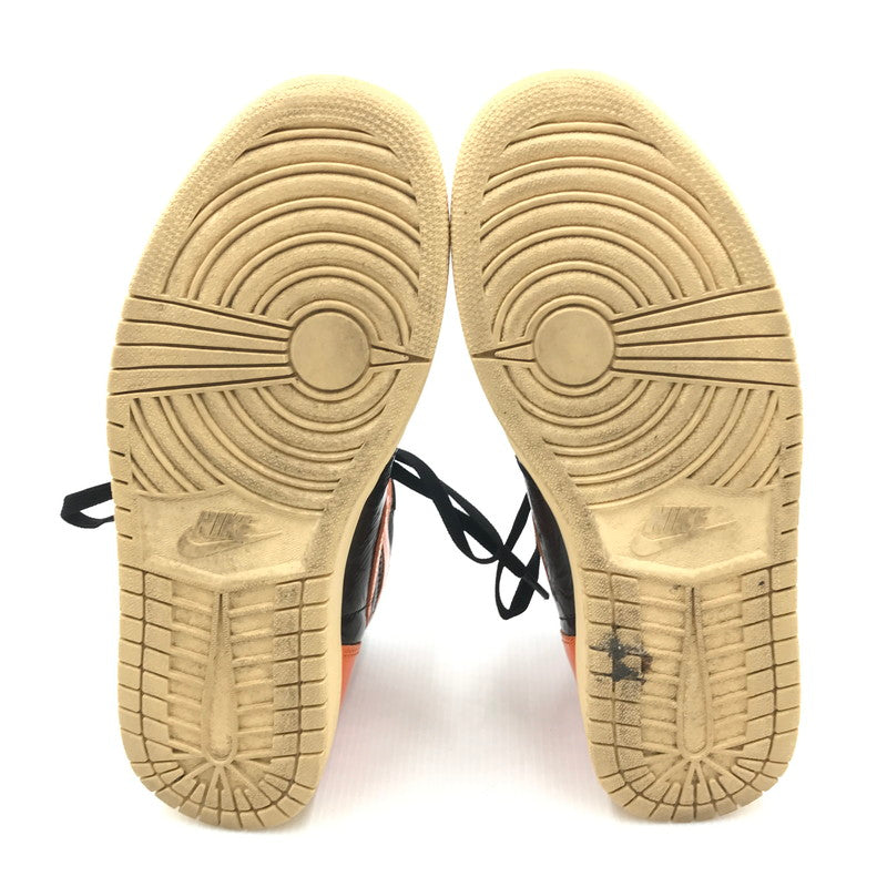 【中古品】【メンズ】 NIKE ナイキ AIR JORDAN 1 RETRO HIGH OG 555088-028 エアジョーダン 1 レトロ ハイ オリジナル スニーカー 靴 160-241217-yk-10-tag サイズ：27.5cm/US9.5 カラー："SHATTERED BACKBOARD 3.0"BLACK/STARFISH-PALE 万代Net店