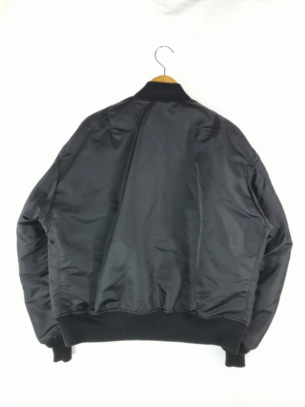 【中古品】【メンズ】 Buzz Rickson's バズリクソンズ ×VAINL ARCHIVE ヴァイナルアーカイヴ BR15529VA MA-1 FLIGHT JACKET フライトジャケット アウター 145-241212-mo-12-tag サイズ：L カラー：ブラック/オレンジ 万代Net店