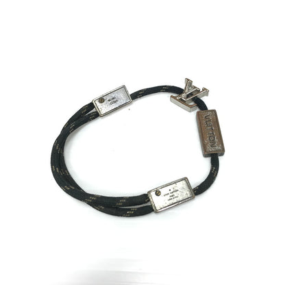 【現状渡し品】【メンズ】 LOUIS VUITTON ルイ・ヴィトン LV サテライト MP2231 ブレスレット アクセサリー 179-250108-hi-26-tag カラー：シルバー/ブラック 万代Net店