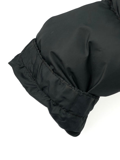 【中古品】【メンズ】 schott ショット DOWN JACKET LOT.1255 2WAY レザー切替 ダウンジャケット アウター 145-250112-mo-18-tag サイズ：40 カラー：ブラック 万代Net店