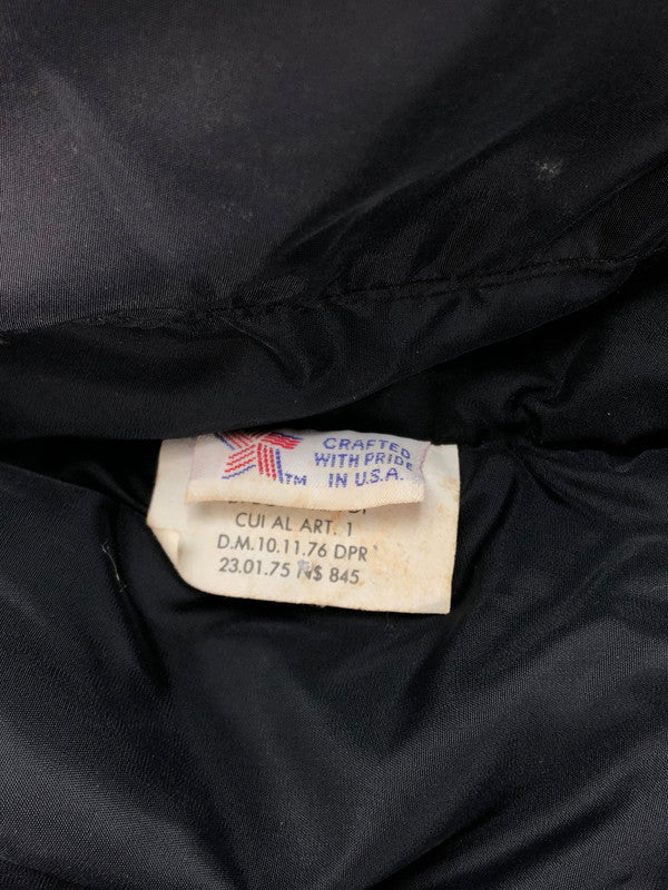 【中古品】【メンズ】 schott ショット DOWN JACKET LOT.1255 2WAY レザー切替 ダウンジャケット アウター 145-250112-mo-18-tag サイズ：40 カラー：ブラック 万代Net店