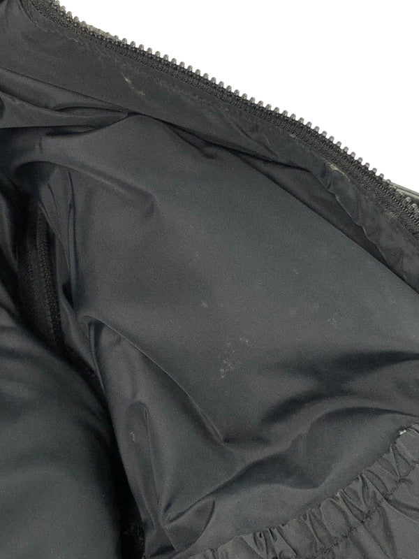 【中古品】【メンズ】 schott ショット DOWN JACKET LOT.1255 2WAY レザー切替 ダウンジャケット アウター 145-250112-mo-18-tag サイズ：40 カラー：ブラック 万代Net店