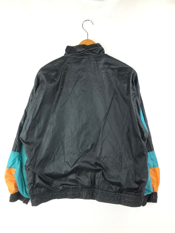 【現状渡し品】【メンズ】 NIKE ナイキ 80's NYLON JACKET 80年代 ナイロンジャケット マレーシア製 紺タグ ライトアウター 146-250121-yk-24-tag サイズ：L カラー：ブルー/ブラック 万代Net店