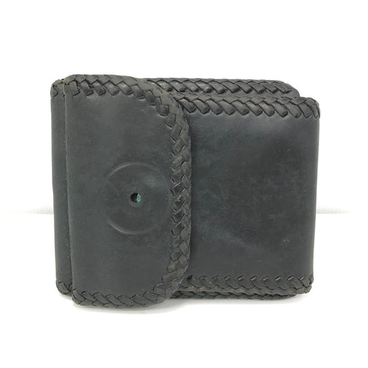 【現状渡し品】【メンズ】  SAAD サード LEATHER SHORT WALLET レザー ショート ウォレット 財布 191-241218-yk-05-tag カラー：BLACK 万代Net店