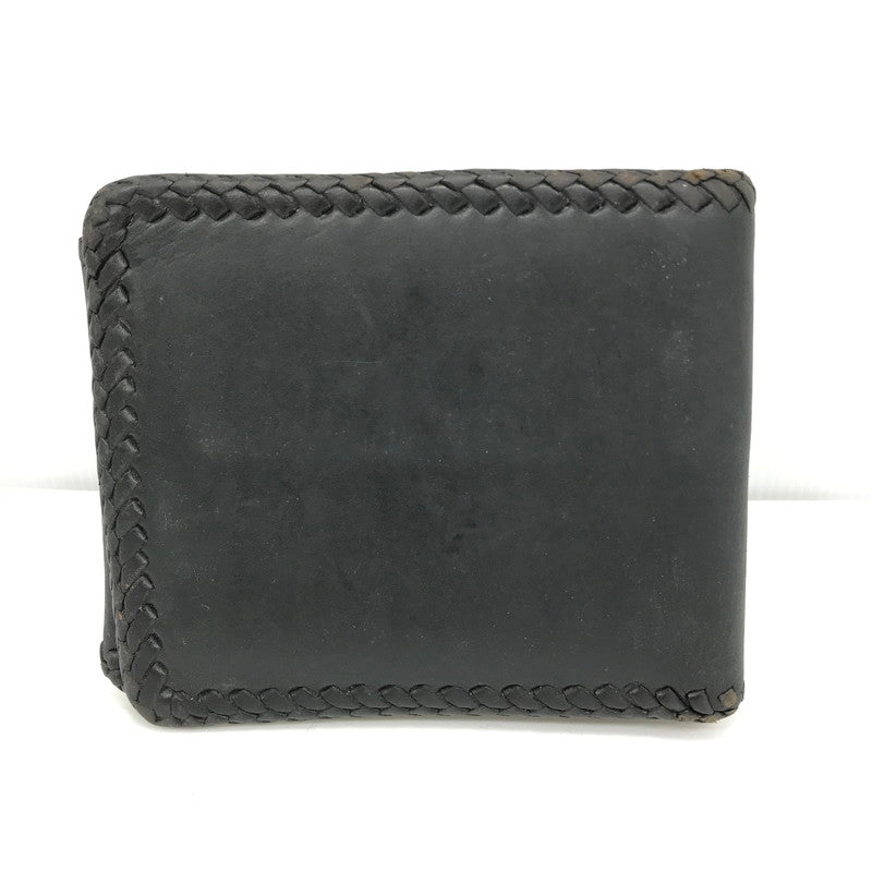 【現状渡し品】【メンズ】  SAAD サード LEATHER SHORT WALLET レザー ショート ウォレット 財布 191-241218-yk-05-tag カラー：BLACK 万代Net店