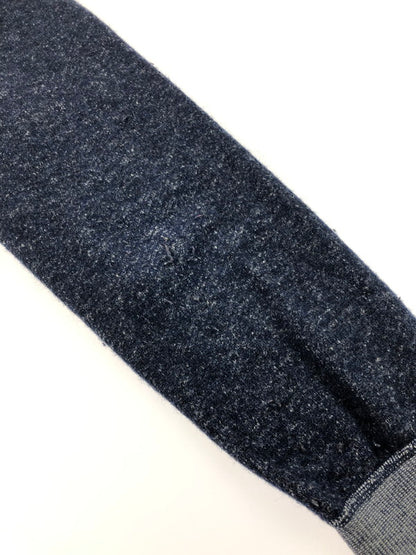 【中古品】【メンズ】 BARNS OUTFITTERS バーンズアウトフィッターズ V-GAZETTE CREWNECK SWEAT Vガゼット クルーネック スウェット トレーナー トップス 145-250127-na-18-tag サイズ：M カラー：ネイビー系 万代Net店