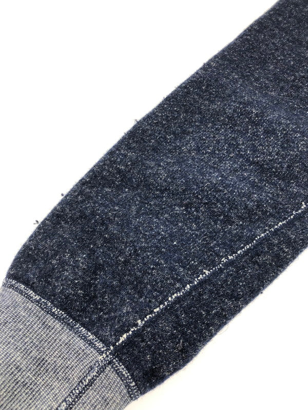 【中古品】【メンズ】 BARNS OUTFITTERS バーンズアウトフィッターズ V-GAZETTE CREWNECK SWEAT Vガゼット クルーネック スウェット トレーナー トップス 145-250127-na-18-tag サイズ：M カラー：ネイビー系 万代Net店