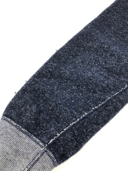 【中古品】【メンズ】 BARNS OUTFITTERS バーンズアウトフィッターズ V-GAZETTE CREWNECK SWEAT Vガゼット クルーネック スウェット トレーナー トップス 145-250127-na-18-tag サイズ：M カラー：ネイビー系 万代Net店