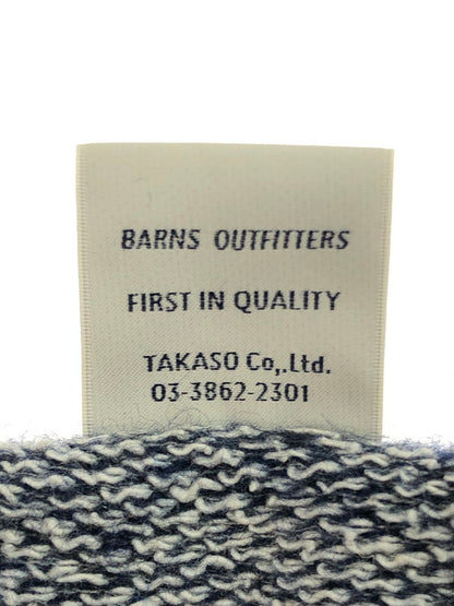 【中古品】【メンズ】 BARNS OUTFITTERS バーンズアウトフィッターズ V-GAZETTE CREWNECK SWEAT Vガゼット クルーネック スウェット トレーナー トップス 145-250127-na-18-tag サイズ：M カラー：ネイビー系 万代Net店