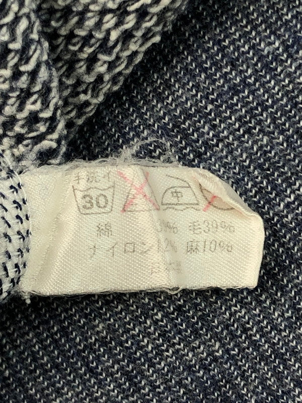 【中古品】【メンズ】 BARNS OUTFITTERS バーンズアウトフィッターズ V-GAZETTE CREWNECK SWEAT Vガゼット クルーネック スウェット トレーナー トップス 145-250127-na-18-tag サイズ：M カラー：ネイビー系 万代Net店