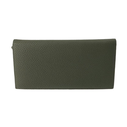 【中古品】【メンズ】  BONAVENTURA ボナベンチュラ LONG WALLET BWAT12 ロングウォレット 二つ折り 長財布 200-241230-hi-19-tag カラー：カーキ 万代Net店