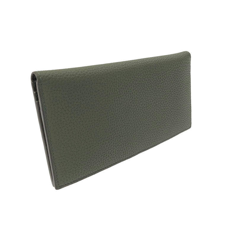 【中古品】【メンズ】  BONAVENTURA ボナベンチュラ LONG WALLET BWAT12 ロングウォレット 二つ折り 長財布 200-241230-hi-19-tag カラー：カーキ 万代Net店