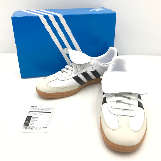 【中古美品】【メンズ】 adidas アディダス SAMBA LT IG4279 サンバ LT スニーカー 靴 161-241217-yk-14-tag サイズ：27cm/US10 カラー：CLOUD WHITE/CORE BLACK/GOLD METALLIC 万代Net店