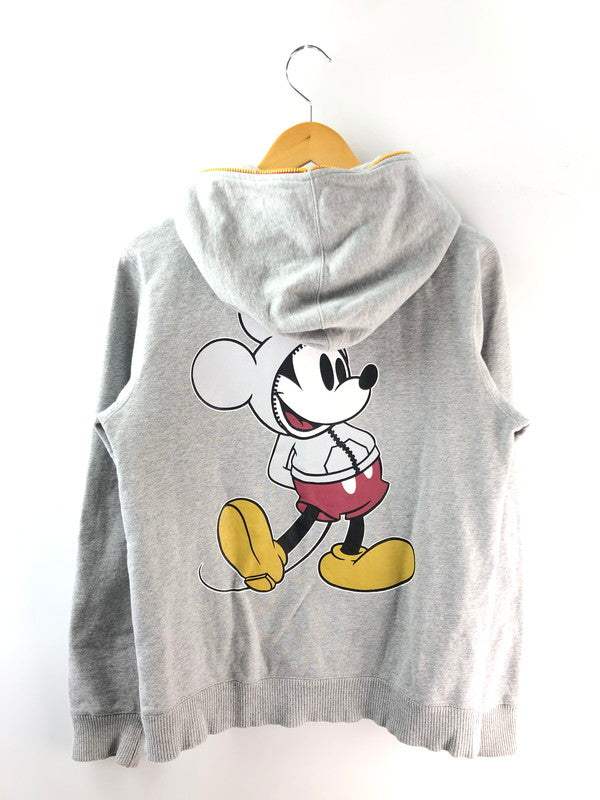 【中古品】【メンズ】  TOMMY HILFIGER トミーヒルフィガー × DISNEY ディズニー  ZIP UP PARKER ジップアップ パーカー トップS 142-241222-mo-03-tag サイズ：M カラー：グレー 万代Net店